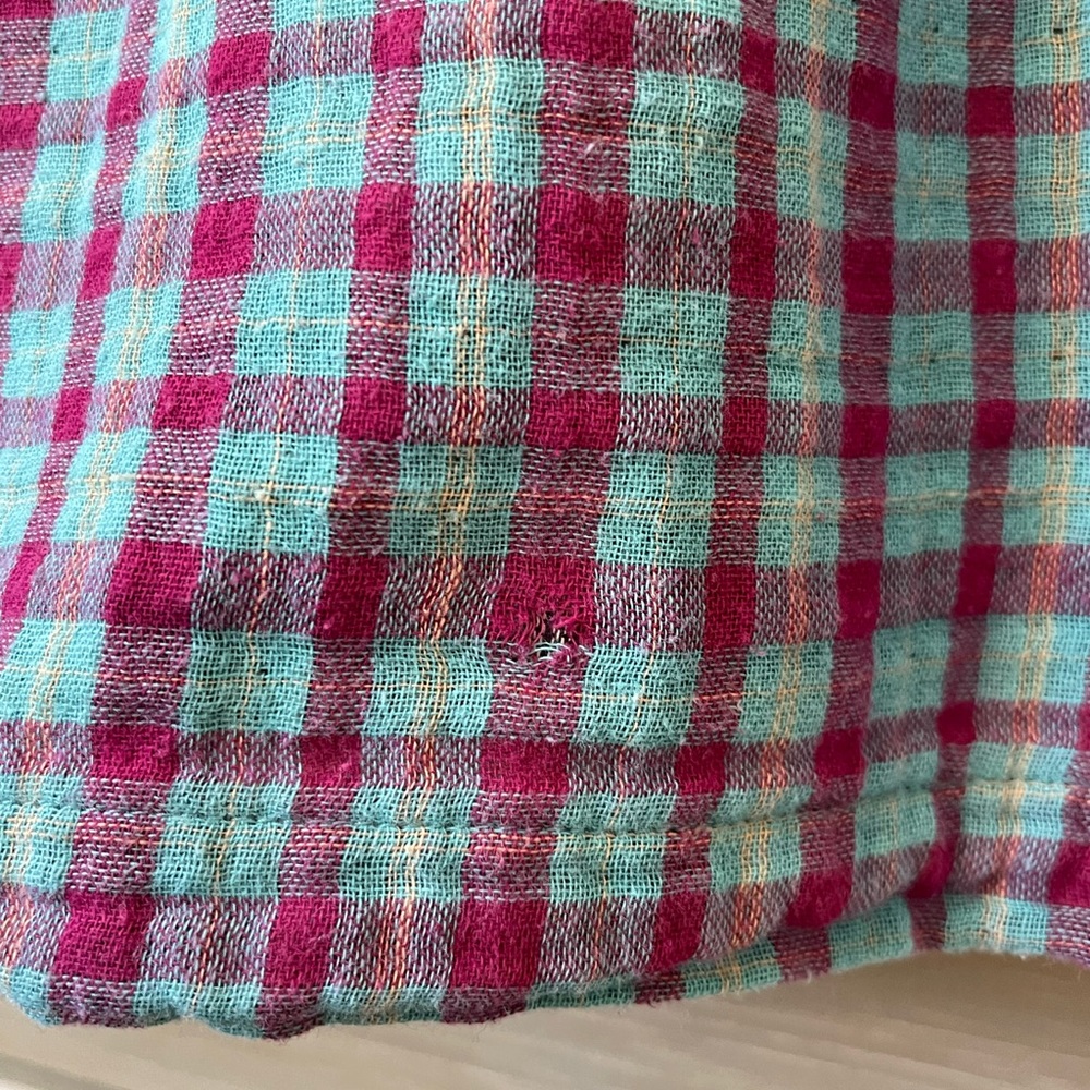 Sailor Rose Girls’ Green Plaid Baker Island Dress - Picture 7 of 8